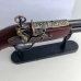 Мушкет двухствольный 37 см сувенирный с зажигалкой